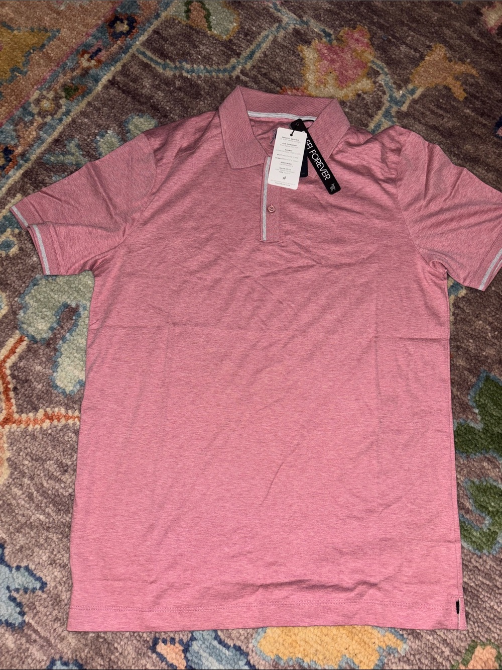 Raffi | Aqua Cotton | The Nolan | Mauve Polo